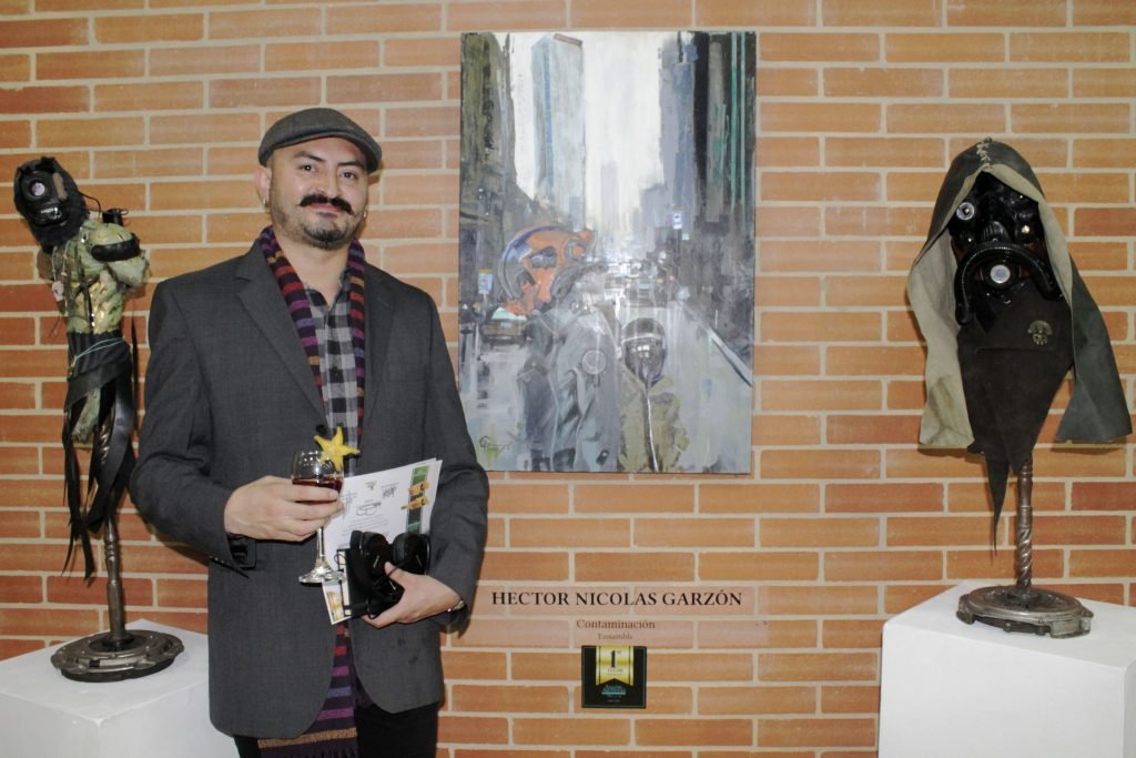 Hector Nicólas Garzón Ganador Salón de Artistas Bernardo Páramo
